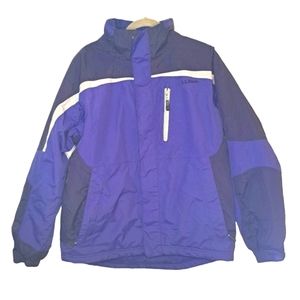 L.L. Bean Purple Winter Snow Ski Jacket Size Medium